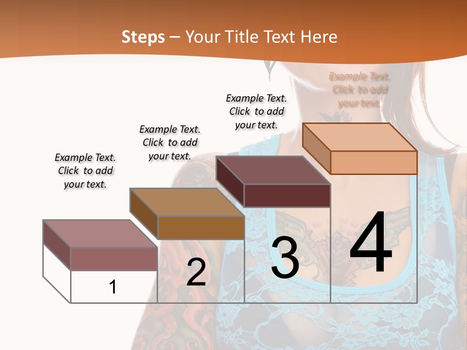 Slim Transparent Neck PowerPoint Template