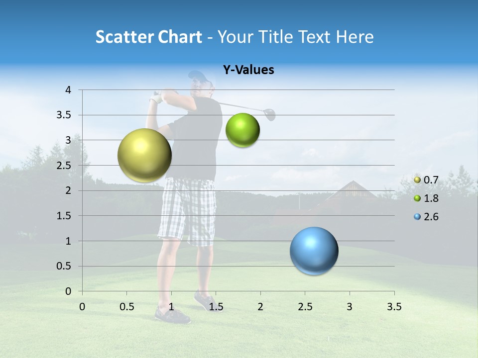 Stroke Sunlit Sky PowerPoint Template