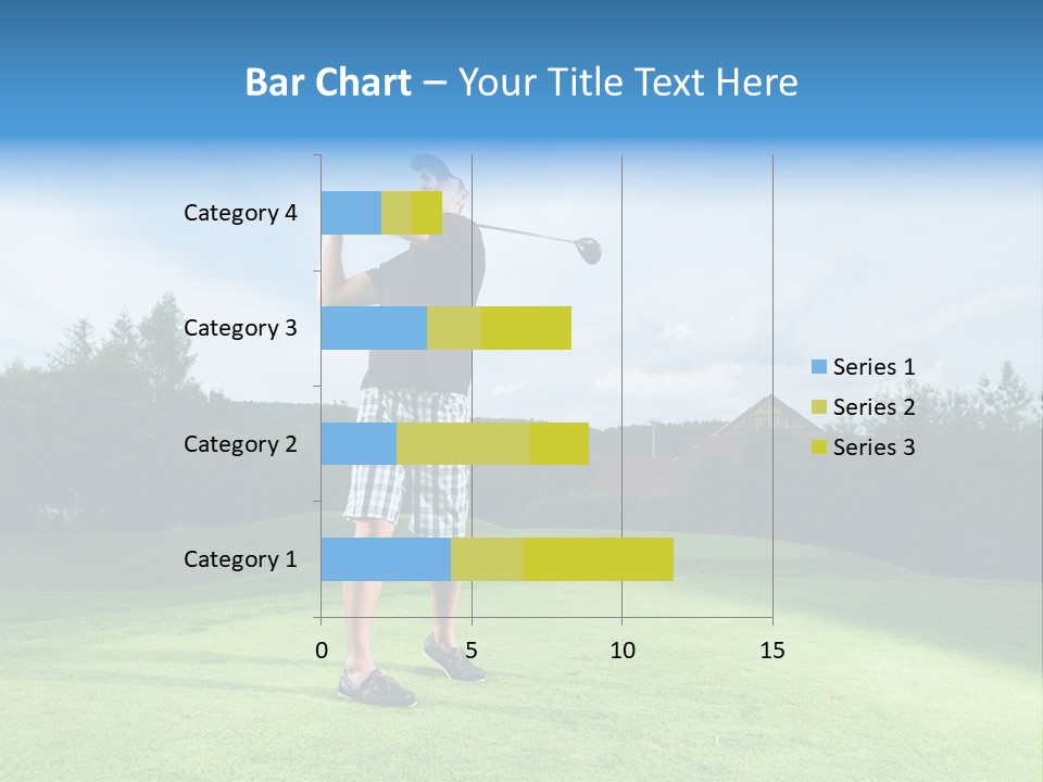 Stroke Sunlit Sky PowerPoint Template