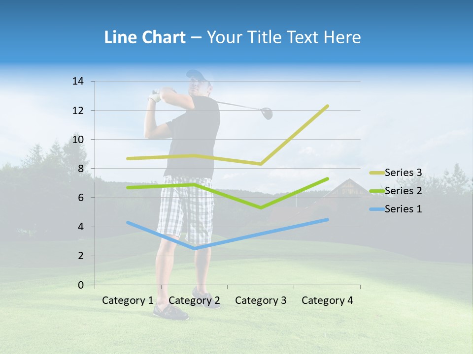 Stroke Sunlit Sky PowerPoint Template