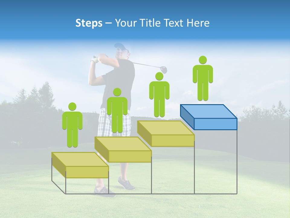 Stroke Sunlit Sky PowerPoint Template