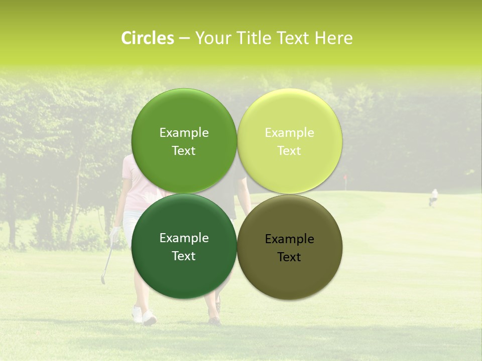 Woman Person Leisure PowerPoint Template