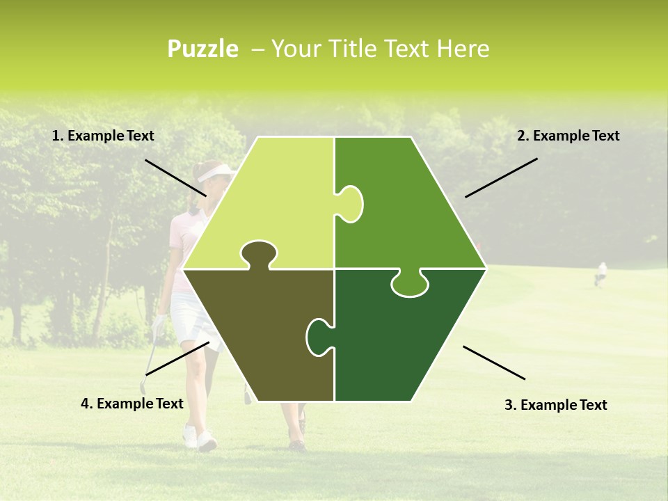 Woman Person Leisure PowerPoint Template