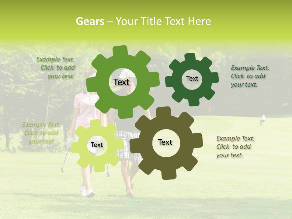 Woman Person Leisure PowerPoint Template