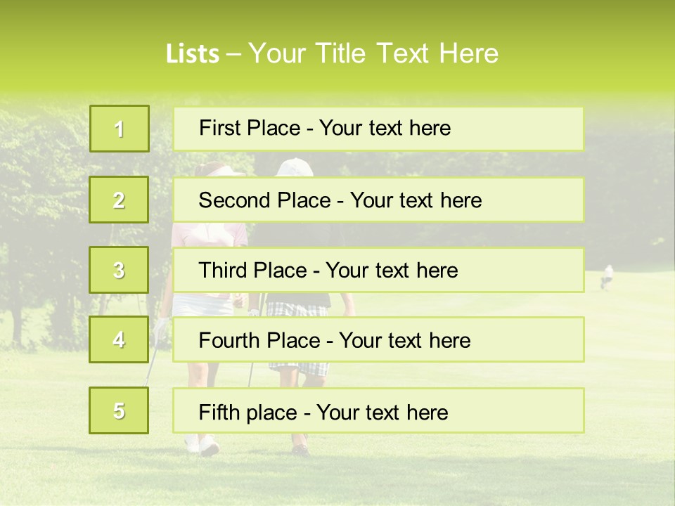 Woman Person Leisure PowerPoint Template