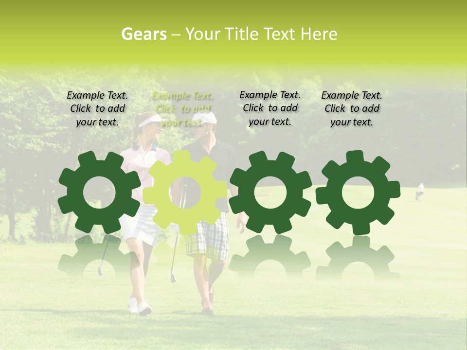 Woman Person Leisure PowerPoint Template