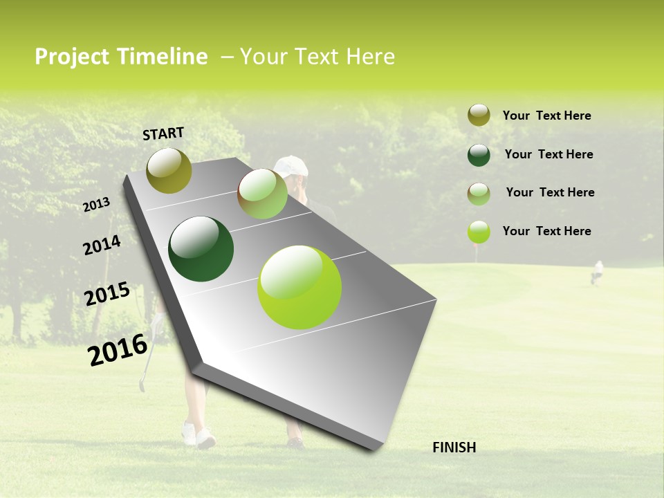 Woman Person Leisure PowerPoint Template