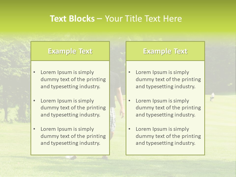 Woman Person Leisure PowerPoint Template