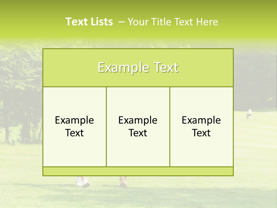 Woman Person Leisure PowerPoint Template
