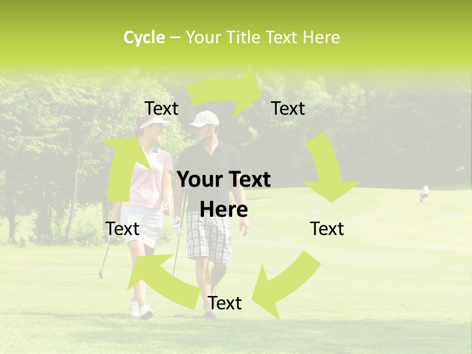 Woman Person Leisure PowerPoint Template