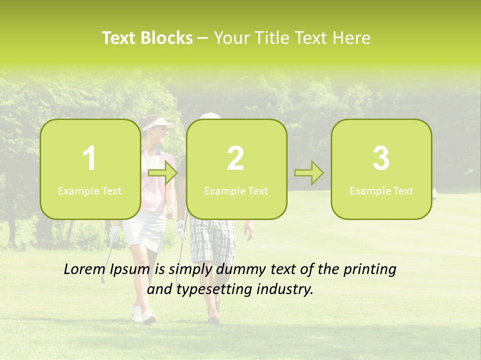 Woman Person Leisure PowerPoint Template