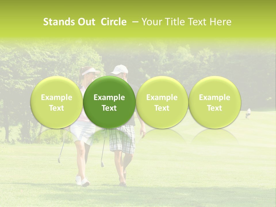 Woman Person Leisure PowerPoint Template