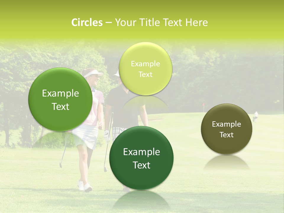 Woman Person Leisure PowerPoint Template