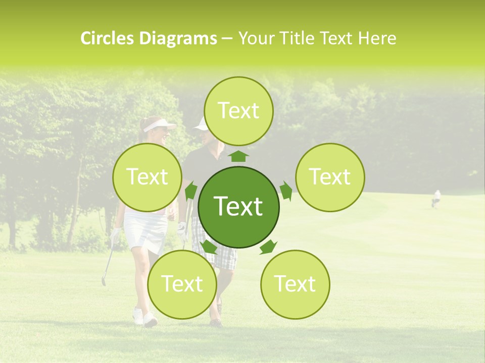 Woman Person Leisure PowerPoint Template