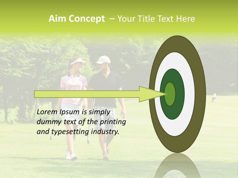 Woman Person Leisure PowerPoint Template