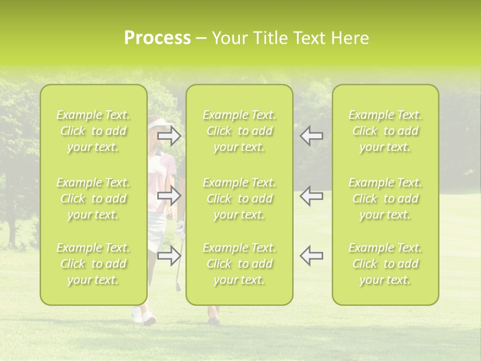 Woman Person Leisure PowerPoint Template