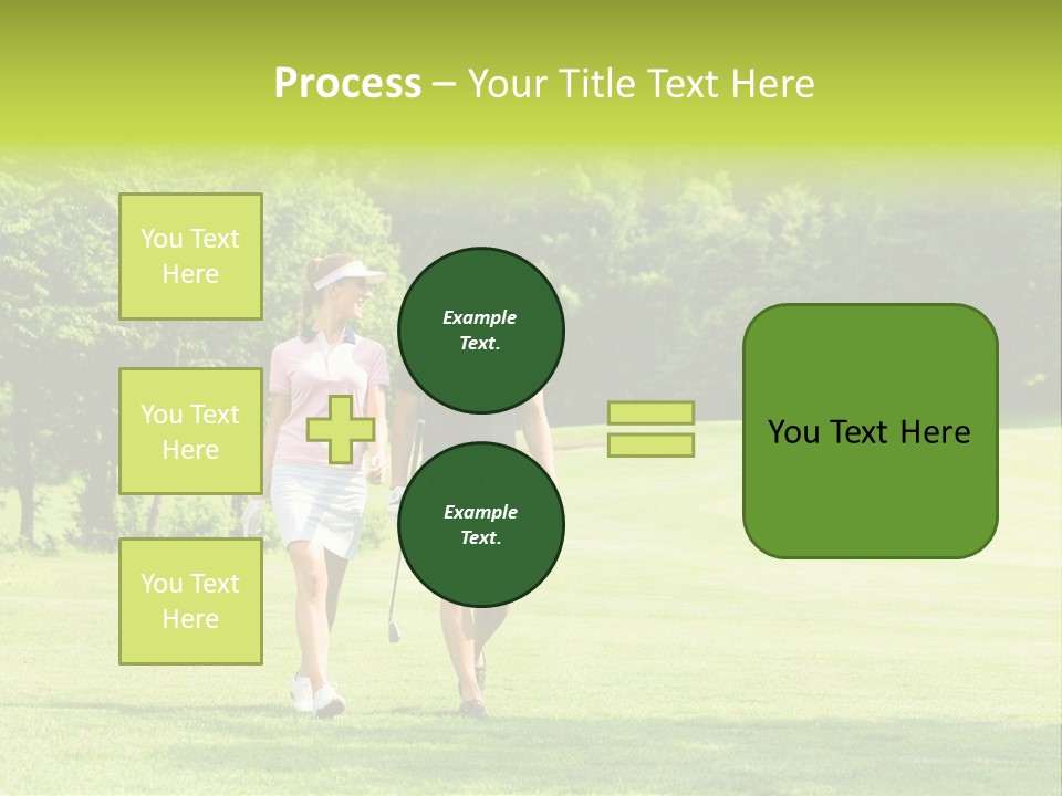 Woman Person Leisure PowerPoint Template
