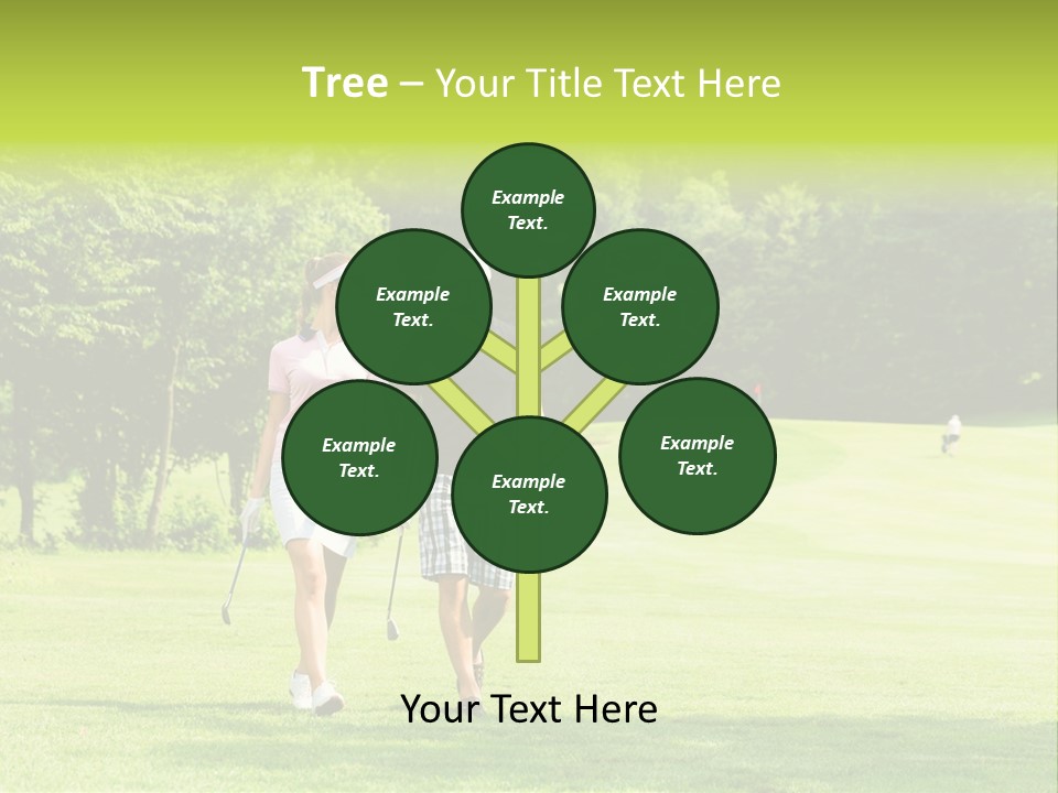 Woman Person Leisure PowerPoint Template