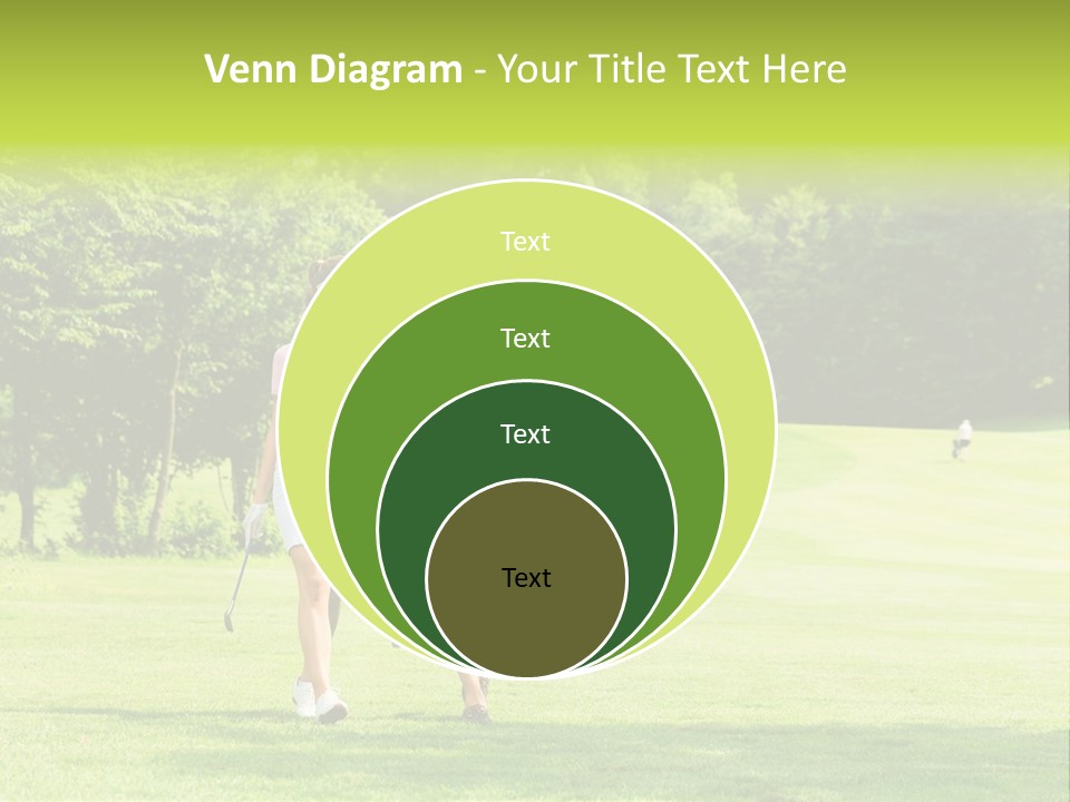 Woman Person Leisure PowerPoint Template