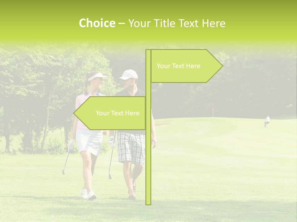 Woman Person Leisure PowerPoint Template