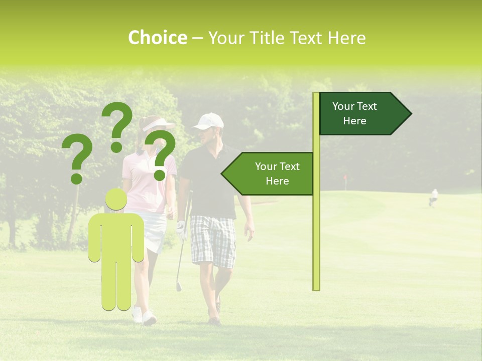 Woman Person Leisure PowerPoint Template