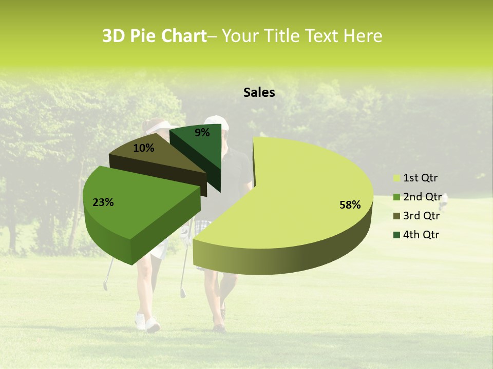 Woman Person Leisure PowerPoint Template