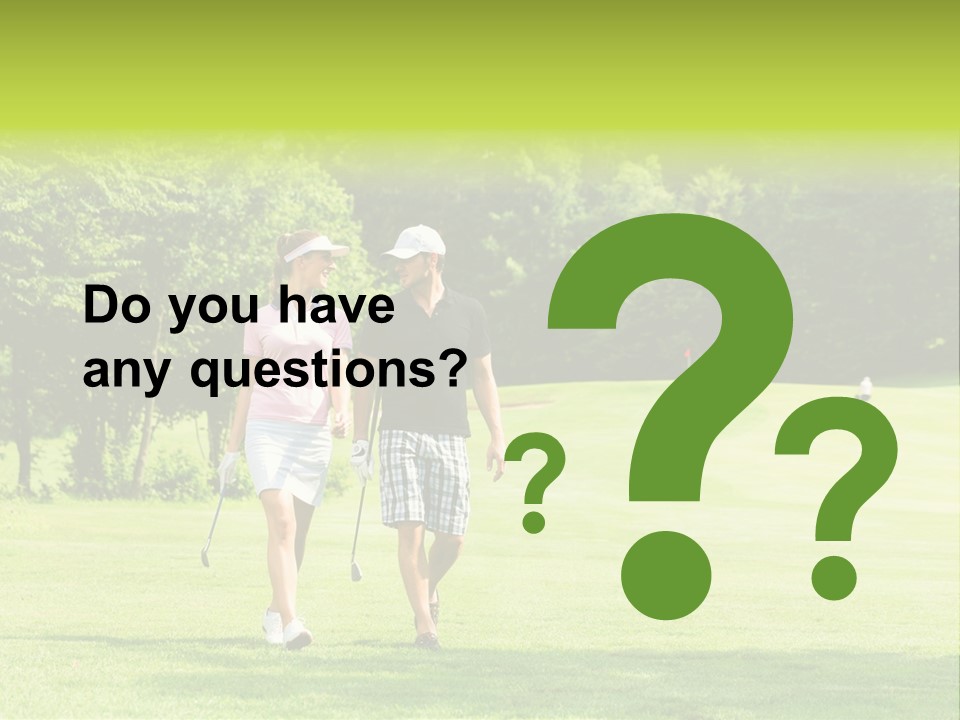 Woman Person Leisure PowerPoint Template