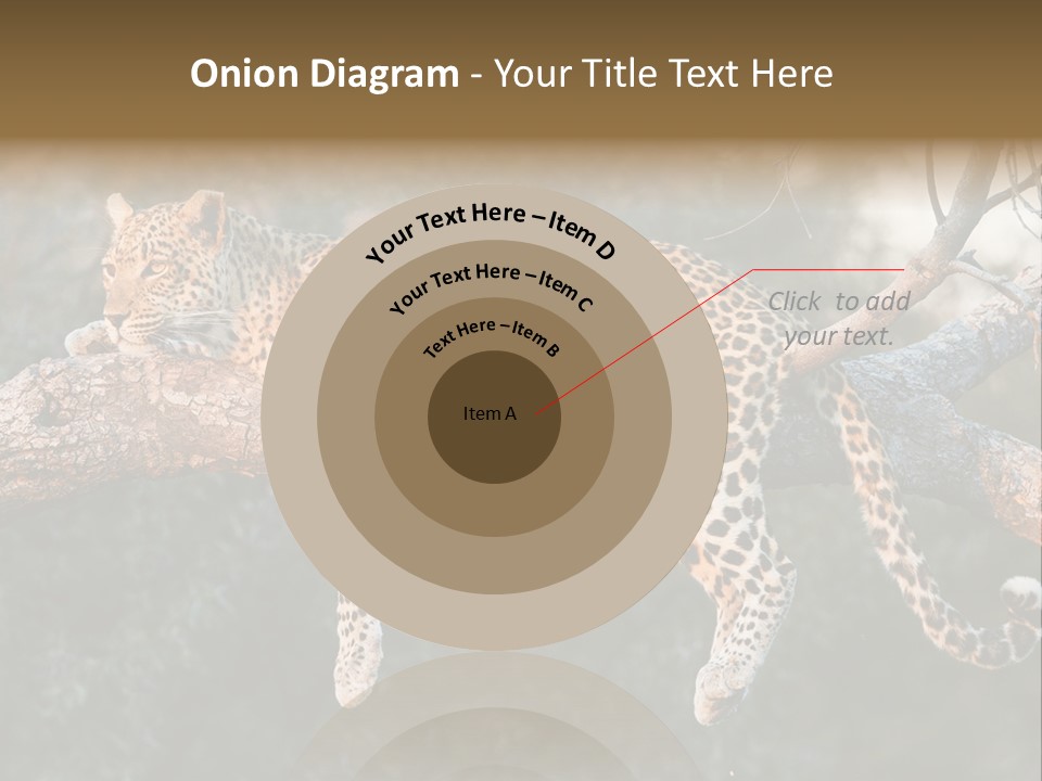 Botswana Well Fed Chitabe Camp PowerPoint Template