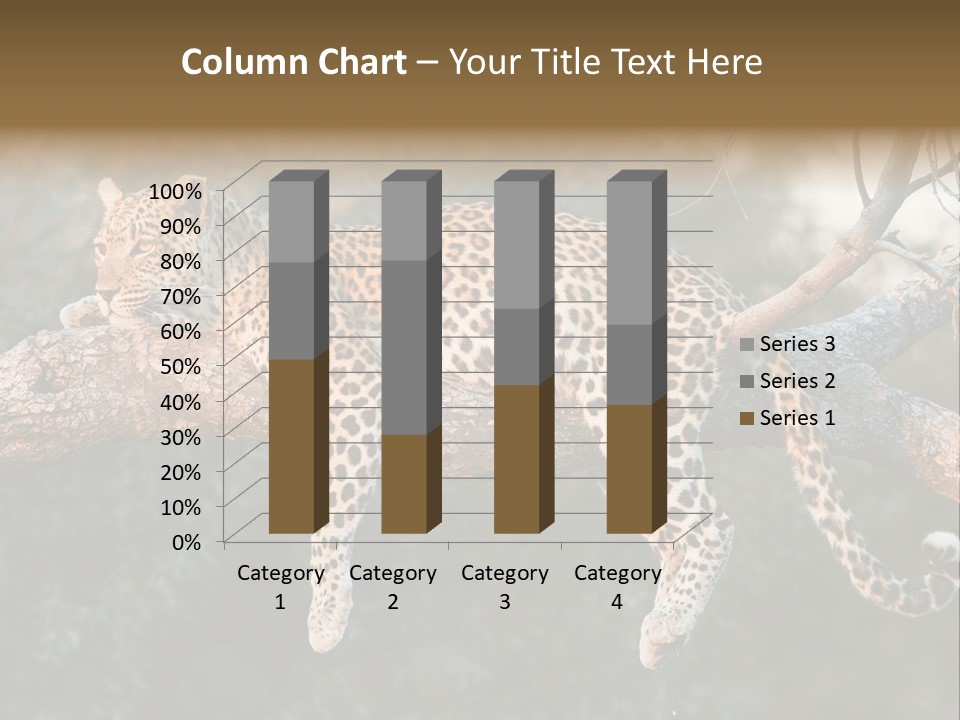 Botswana Well Fed Chitabe Camp PowerPoint Template