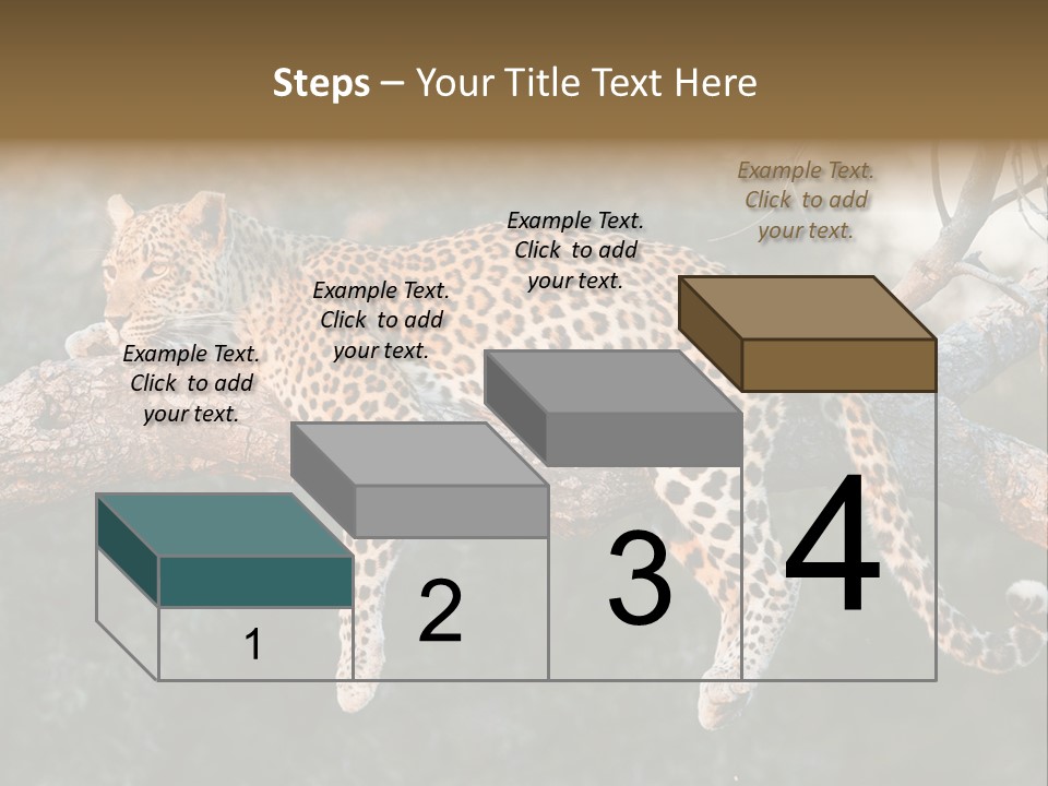 Botswana Well Fed Chitabe Camp PowerPoint Template
