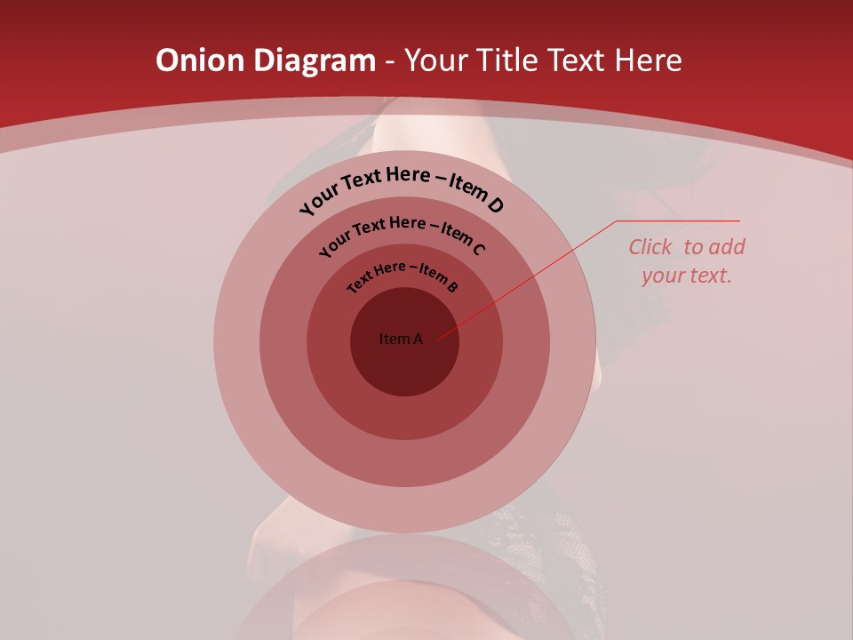 Girl Provocative Lady PowerPoint Template