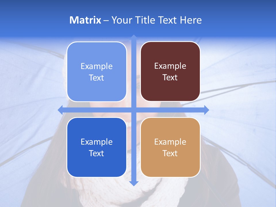 Beret Makeup Isolated PowerPoint Template