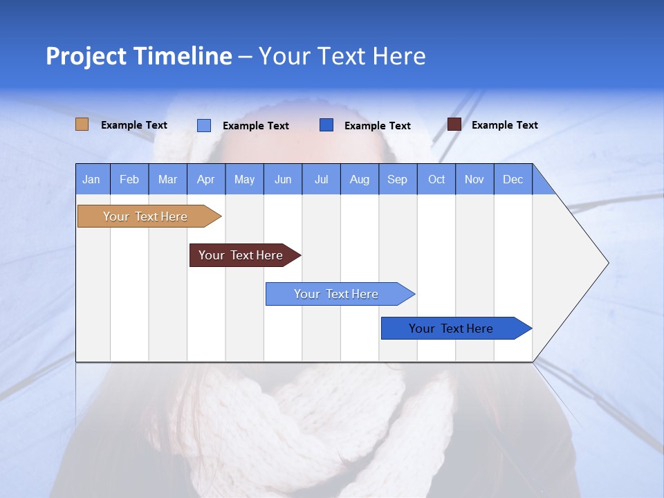 Beret Makeup Isolated PowerPoint Template