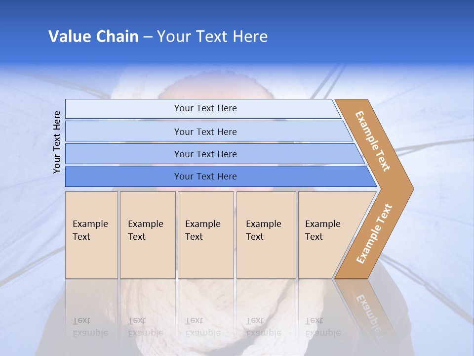 Beret Makeup Isolated PowerPoint Template