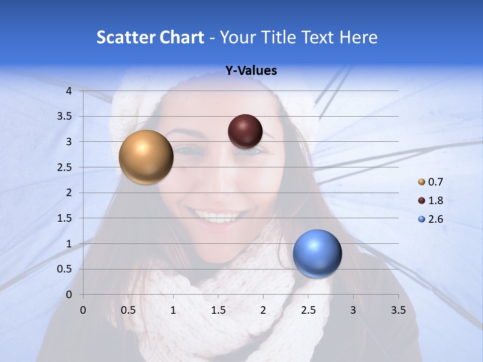 Beret Makeup Isolated PowerPoint Template