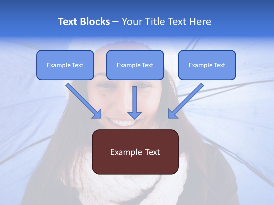 Beret Makeup Isolated PowerPoint Template