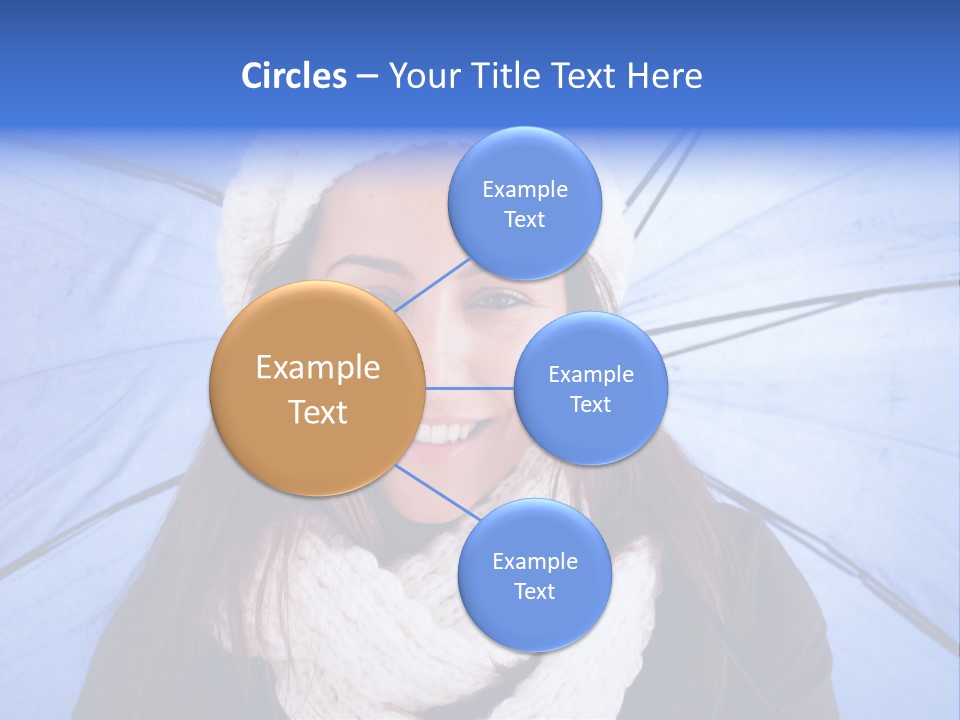 Beret Makeup Isolated PowerPoint Template