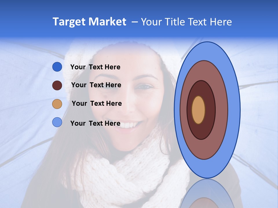 Beret Makeup Isolated PowerPoint Template