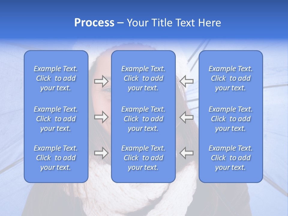 Beret Makeup Isolated PowerPoint Template