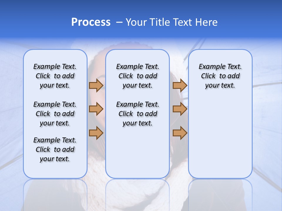 Beret Makeup Isolated PowerPoint Template