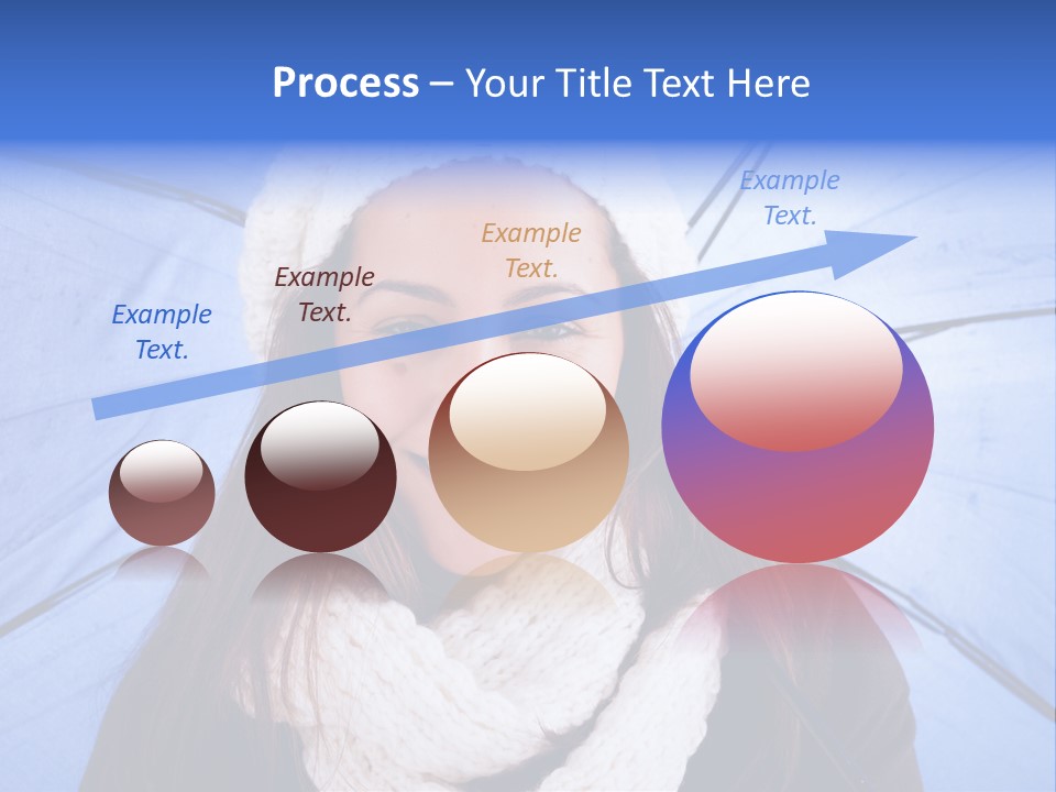 Beret Makeup Isolated PowerPoint Template