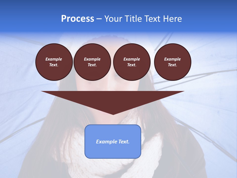 Beret Makeup Isolated PowerPoint Template