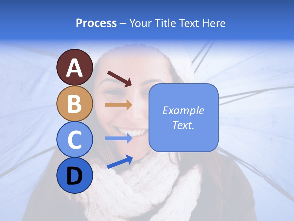 Beret Makeup Isolated PowerPoint Template