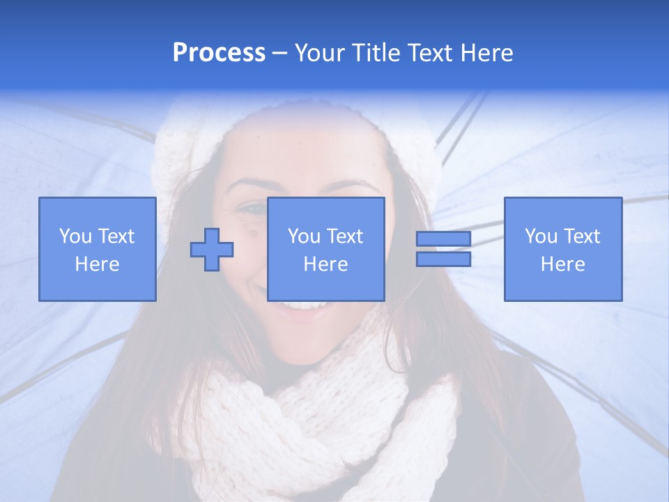 Beret Makeup Isolated PowerPoint Template