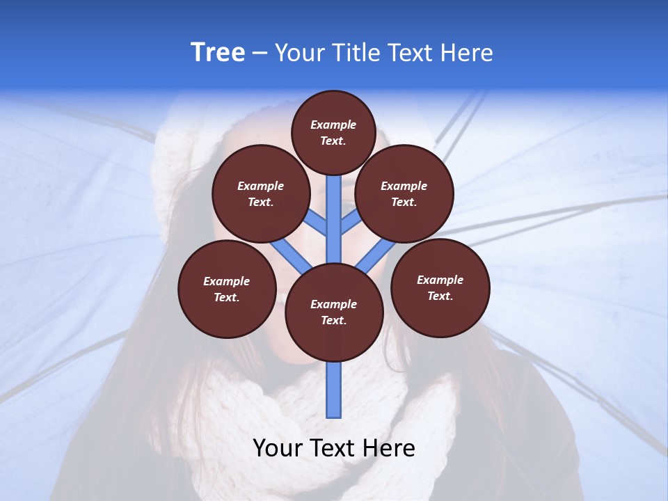 Beret Makeup Isolated PowerPoint Template