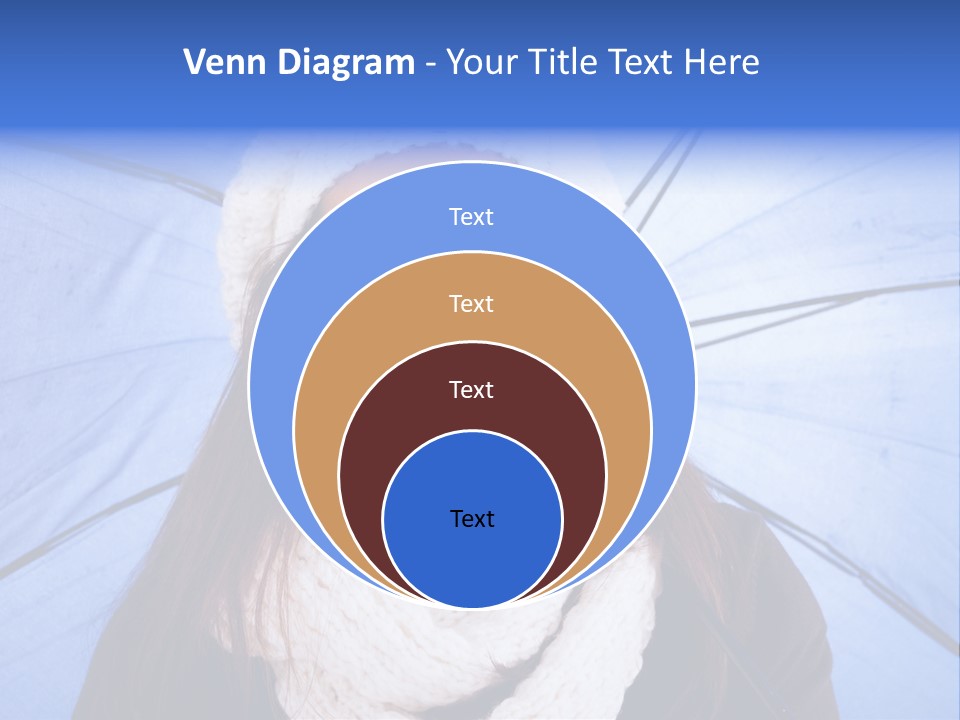 Beret Makeup Isolated PowerPoint Template