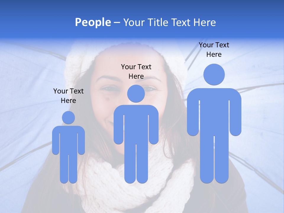 Beret Makeup Isolated PowerPoint Template