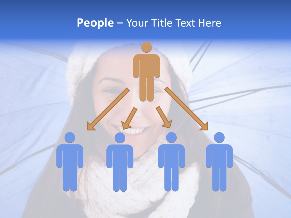 Beret Makeup Isolated PowerPoint Template