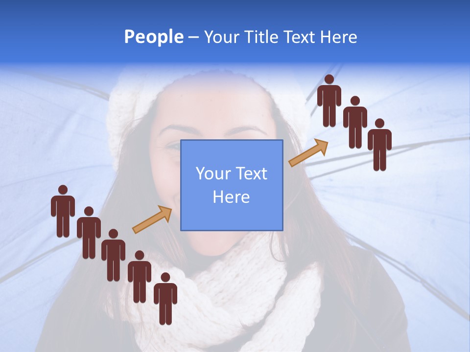 Beret Makeup Isolated PowerPoint Template