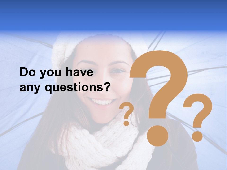 Beret Makeup Isolated PowerPoint Template